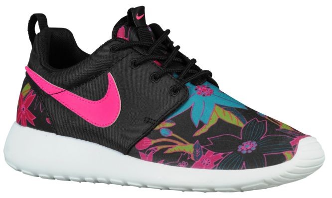 nike roshe noir et rose