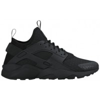 Nike Air Huarache Run Ultra Premium Hommes chaussures Tout noir/noir ELX252