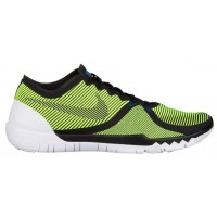 Nike Free Trainer 3.0 V4 Hommes chaussures de course noir/vert clair UGN931