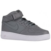 Nike Air Force 1 Mid Hommes baskets gris/blanc XZY133