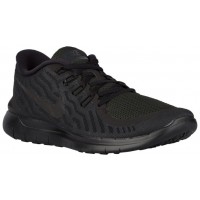 Nike Free 5.0 2015 Hommes chaussures de course Tout noir/noir BXL560