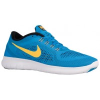 Nike Free RN Hommes chaussures de course bleu clair/noir IXY322