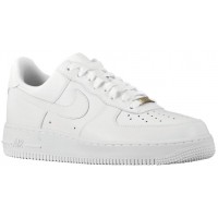 Nike Air Force 1 07 LE Low Leather Femmes baskets Tout blanc/blanc IKU213