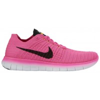 Nike Free RN Flyknit Femmes chaussures de sport rose/Orange WXZ525