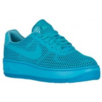Nike Air Force 1 Low Upstep BR Femmes chaussures de sport bleu clair/bleu clair HYI902