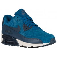 Nike Air Max 90 Femmes chaussures de sport bleu clair/bleu GOA218