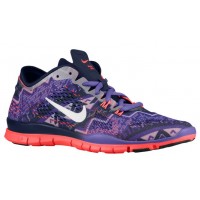 Nike Free 5.0 TR Fit 4 Femmes baskets violet/bleu marin NIC536