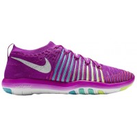 Nike Free Transform Flyknit Femmes sneakers violet/blanc SYU228