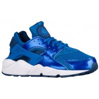 Nike Air Huarache Femmes chaussures de sport bleu/bleu marin VDZ720