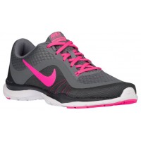 Nike Flex Trainer 6 Femmes chaussures de sport gris/rose IIX344