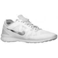 Nike Free 5.0 TR Fit 5 Femmes chaussures de course blanc/gris JJJ881