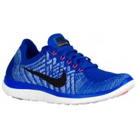 Nike Free 4.0 Flyknit Femmes chaussures de sport bleu/noir JII311