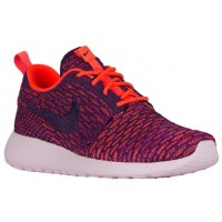 Nike Roshe One Flyknit Femmes chaussures de course violet/Orange BAN118