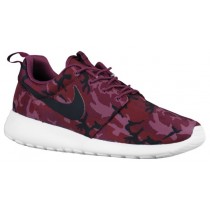Nike Roshe One Print Hommes chaussures de course bordeaux/noir FGQ655