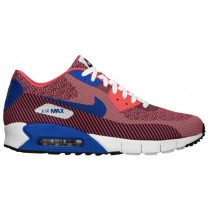 Nike Air Max 90 Hommes chaussures de course rouge/blanc KWP109