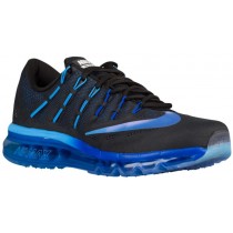 Nike Air Max 2016 Hommes chaussures de course noir/bleu clair GQT257