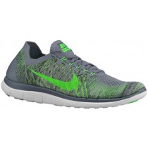 Nike Free 4.0 Flyknit 2015 Hommes chaussures gris/noir QIG663
