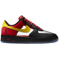 Nike Air Force 1 Comfort Hommes sneakers noir/jaune VHL419