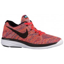 Nike Flyknit Lunar 3 Hommes sneakers Orange/violet VFU272