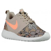 Nike Roshe One Print Premium Femmes chaussures bronzage/gris TLN542