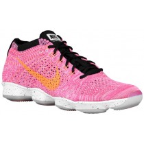 Nike Flyknit Zoom Agility Femmes chaussures de sport rose/noir PJY400