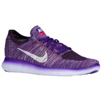 Nike Free RN Flyknit Femmes sneakers violet/blanc JMY075