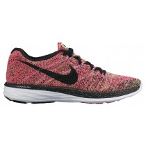 Nike Flyknit Lunar 3 Femmes chaussures de sport rouge/noir MKP527