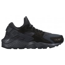 Nike Air Huarache Premium Femmes baskets Tout noir/noir QGS155