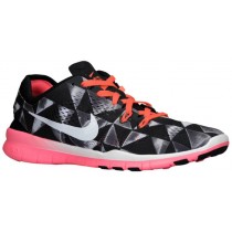 Nike Free 5.0 TR Fit 5 Femmes chaussures de course noir/Orange NOZ501