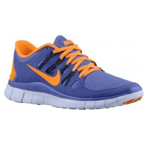Nike Free 5.0+ Femmes chaussures violet/Orange JBI134