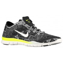 Nike Free 5.0 TR Fit 4 Femmes chaussures de course noir/gris OKK193