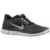 Nike Free Run + 3 Femmes chaussures noir/gris XMR376