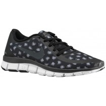 Nike Free 5.0 V4 Femmes chaussures noir/gris HPX654