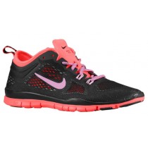 Nike Free 5.0 TR Fit 4 Femmes chaussures noir/rouge JCZ164