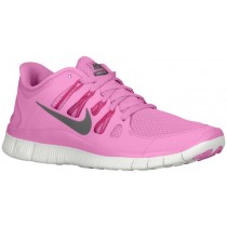Nike Free 5.0+ Femmes chaussures de course rose/rouge ZCD339