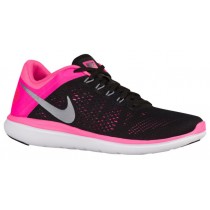 Nike Flex 2016 RN Femmes baskets noir/rose QJP222