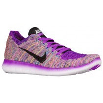 Nike Free RN Flyknit Femmes sneakers violet/bleu clair DTH097