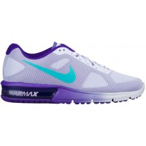 Nike Air Max Sequent Femmes sneakers violet/vert clair QNR279