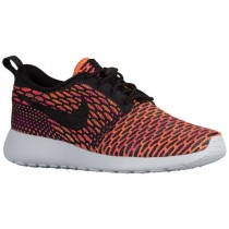 Nike Roshe One Flyknit Femmes sneakers noir/violet ZGM259