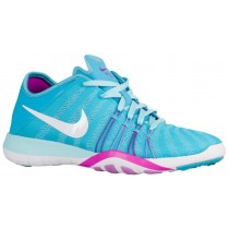 Nike Free TR 6 Femmes chaussures bleu clair/blanc SSH305