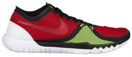 Nike Free Trainer 3.0 V4 Hommes sneakers noir/rouge VZL819