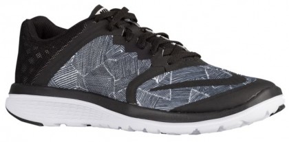 Nike FS Lite Run 3 Print Femmes sneakers noir/blanc HPD556