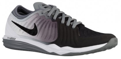 Nike Dual Fusion TR 4 Femmes chaussures de course noir/gris NAO718