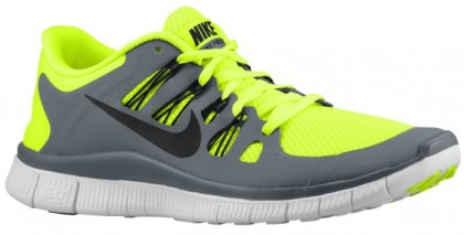 Nike Free 5.0+ Hommes baskets vert clair/gris QFE805