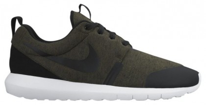 Nike Roshe One Hommes chaussures de sport olive verte/noir IFH373