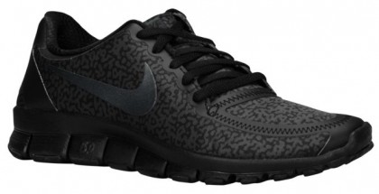 Nike Free 5.0 V4 Femmes sneakers noir/gris OZY020