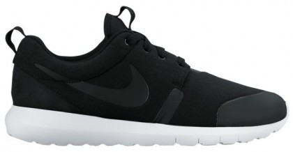 Nike Roshe One Hommes chaussures de course noir/blanc URK751
