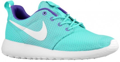 Nike Roshe One Femmes sneakers vert clair/violet YEN260