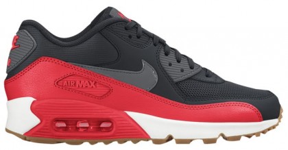 Nike Air Max 90 Femmes chaussures noir/rouge AIP347