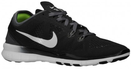 Nike Free 5.0 TR Fit 5 Femmes chaussures de course noir/gris NCU842